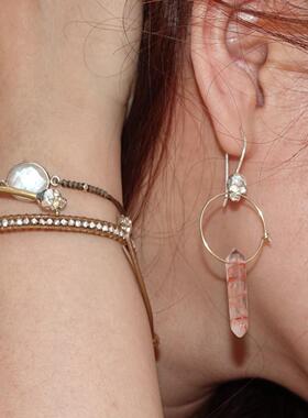 一颗月光许愿.拉长石祈愿手链路塔斯曼925银镀金 六月生辰