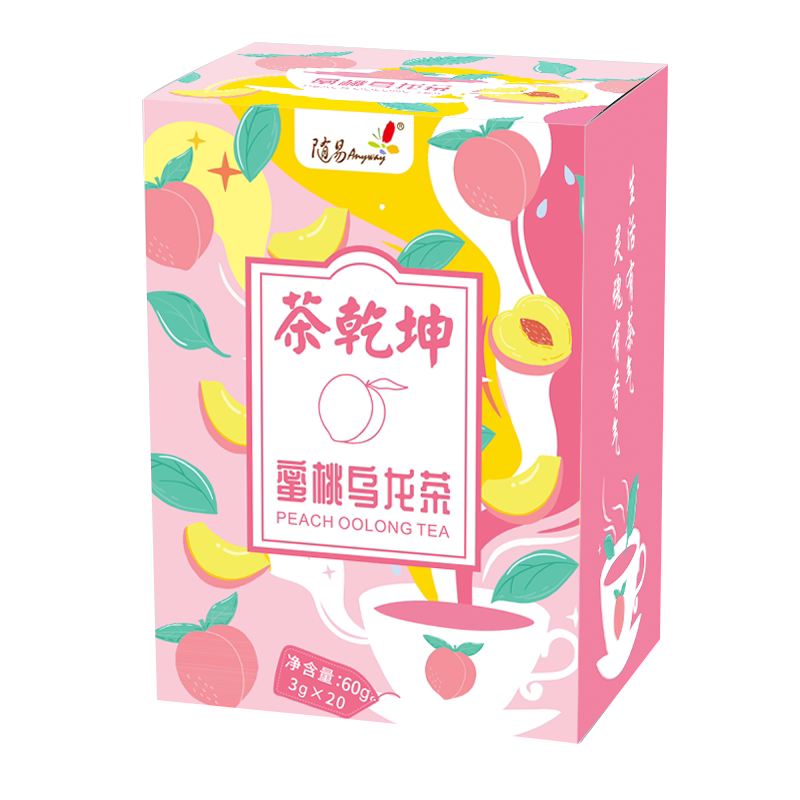 花果茶蜜桃乌龙茶小包冷泡茶大全