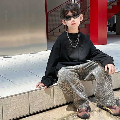 男童卫衣2025新款秋装