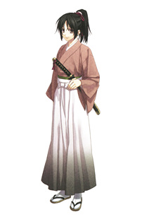 【翼方阁】定制!薄樱鬼cos雪村千鹤 画集 公式和服cosplay服装女