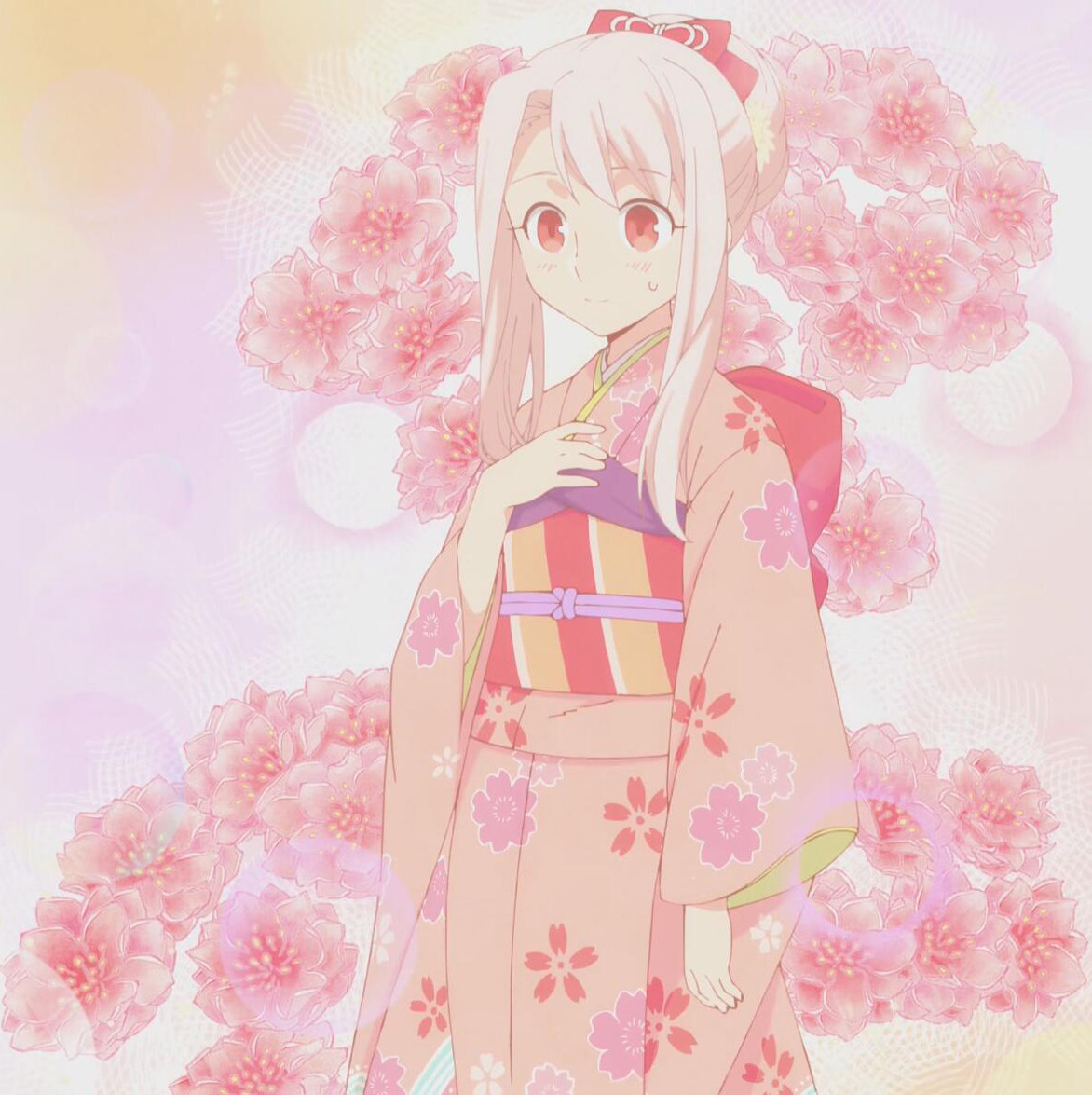 fate卫宫家今天的饭 伊莉雅 和服cosplay女装