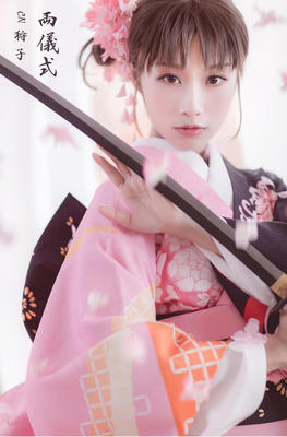 空之境界和服翼方阁cosplay