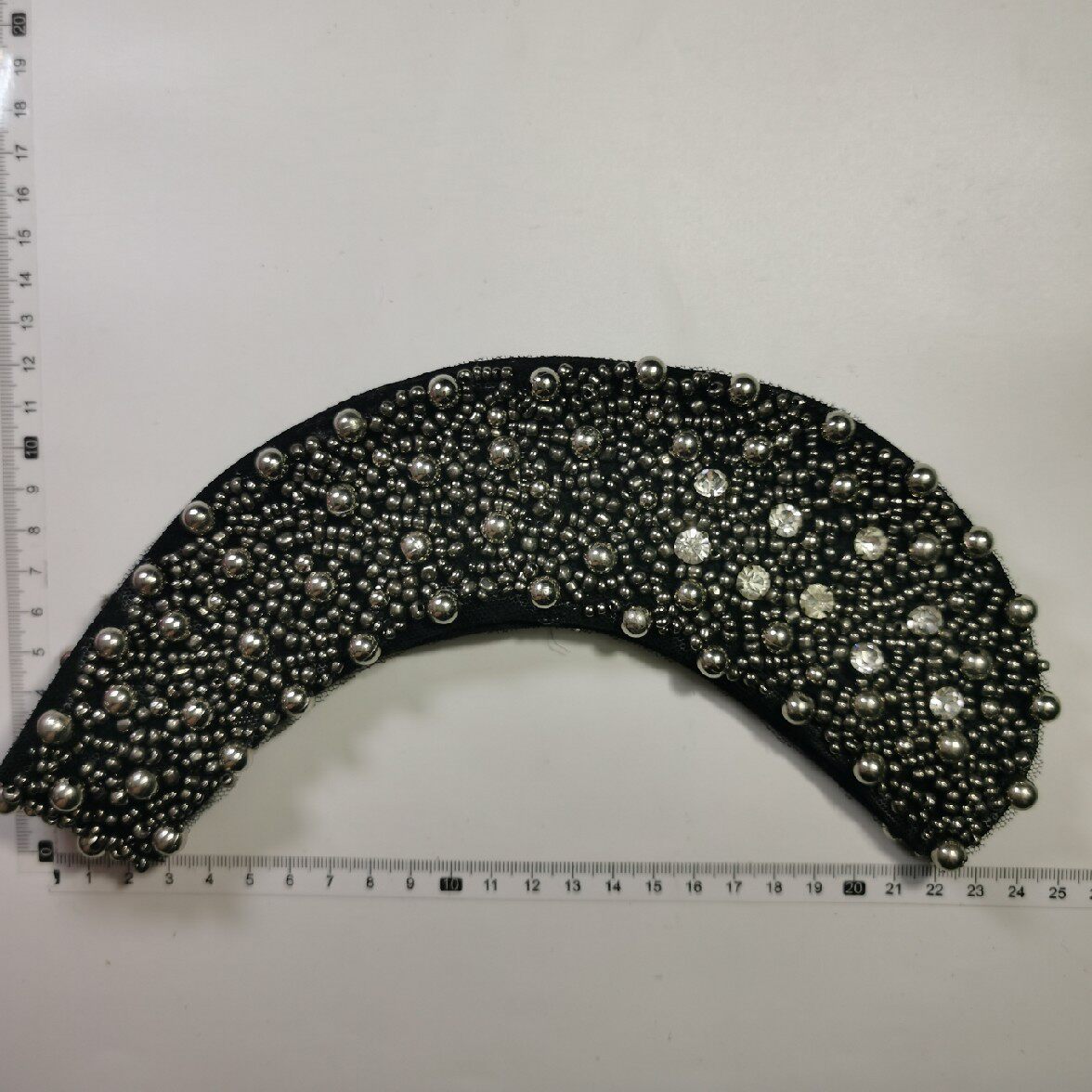 KOREA PERSONALITY JEWELRY SPARKLING DIAMOND PEARL FAKE COLLAR VERSATILE HANDMADE BEAD COLLAR NECKLACE