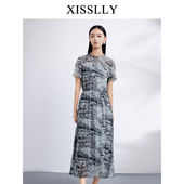 元 新品 气珠珠 2025夏款 连衣裙237352167 XISSLLY