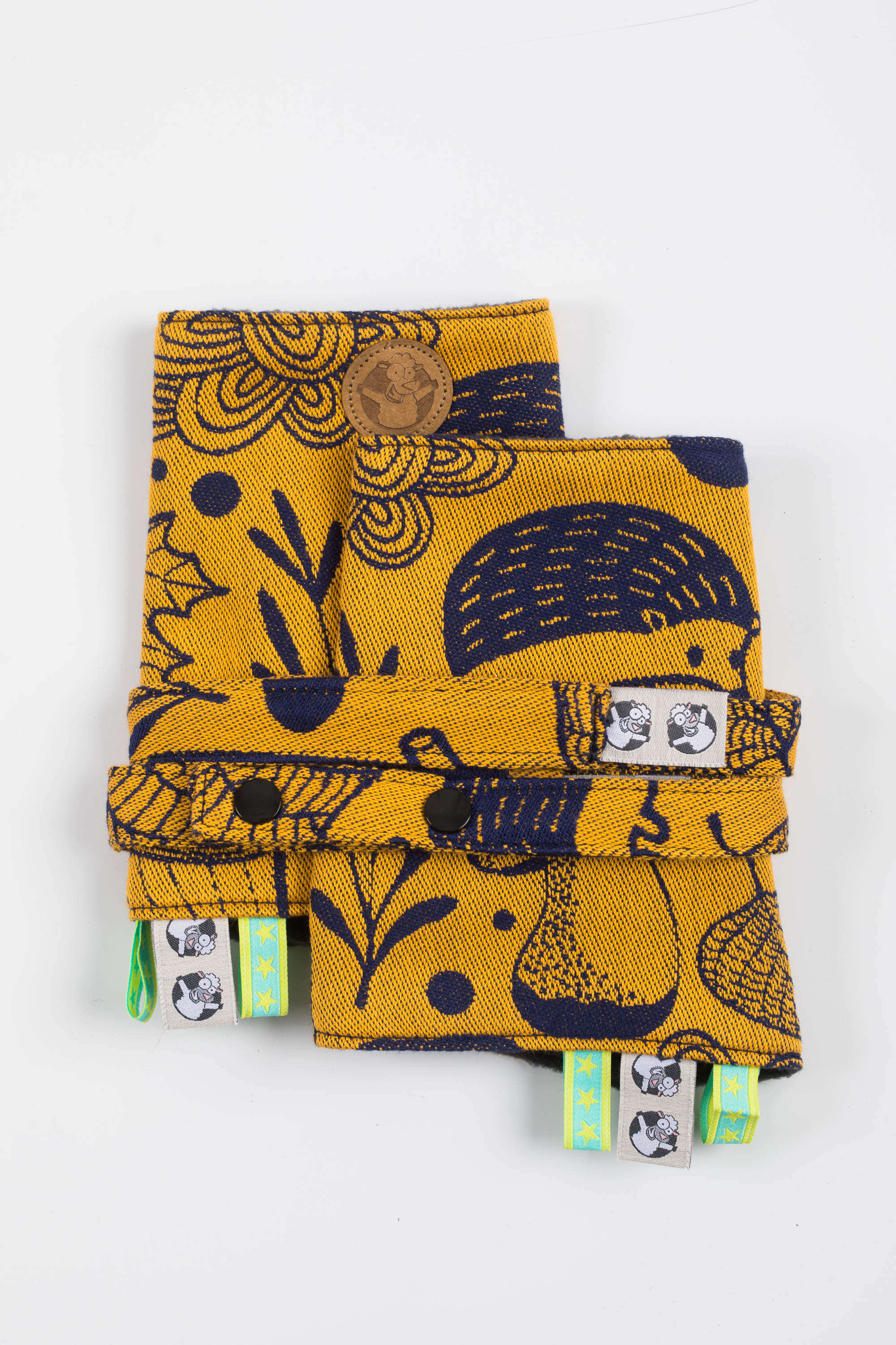 【特价6折】口水巾 背巾背带配套 有机棉 后背帽子延长带