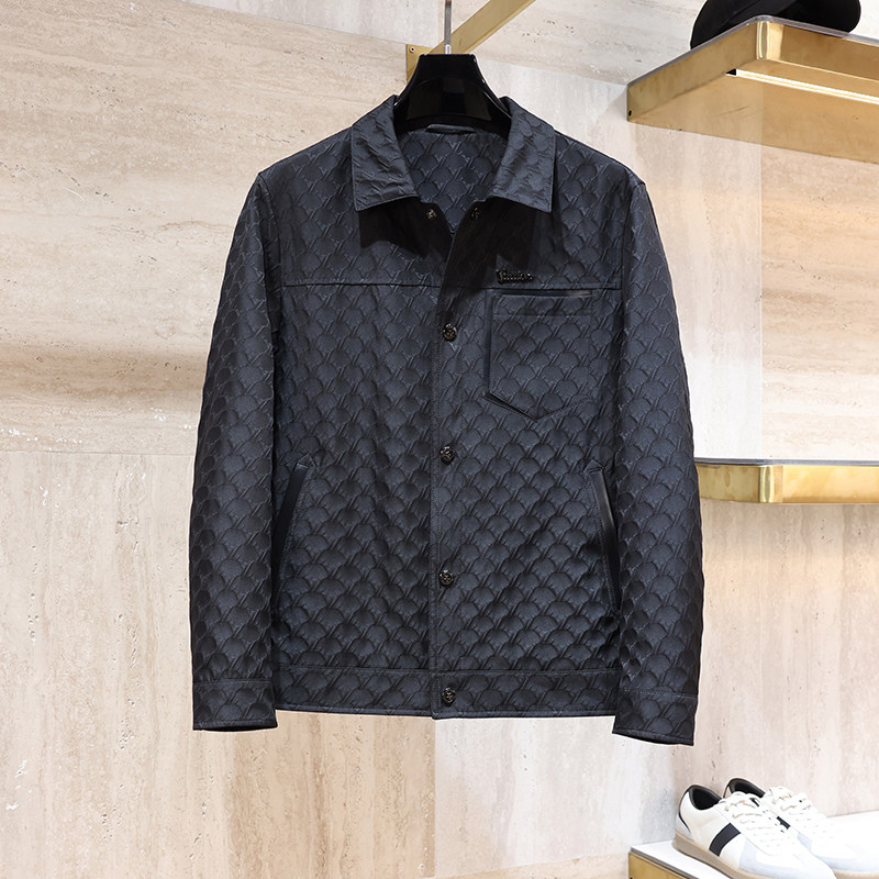 7090P2852026春夏新款压花高端夹克458，男装夹克，钱塘2019