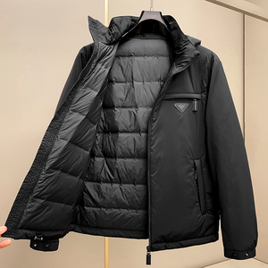 2917P355 25冬季新款 90%白鸭绒可脱卸帽羽绒服  控498图片