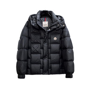 25805  25冬季90%白鸭绒编织可脱卸帽羽绒服 请下架图片
