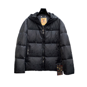 003P480 25冬新款 90%白鸭绒加厚微阔连帽羽绒服  控658图片