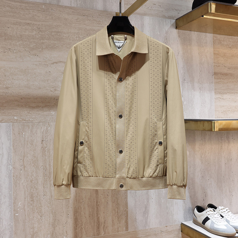 6058P2852026春夏新款烧花高端夹克458，男装夹克，钱塘2019