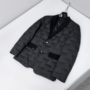 5865P365 25冬季新款 90%白鸭绒轻薄小西装羽绒服  控598图片