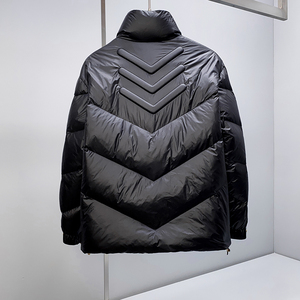 5579P450 25冬新款 90%白鸭绒压花微阔羽绒服  控598图片