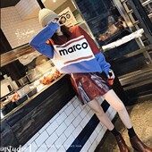 酒红色漆皮包裙高个子皮裙女亮面高腰包臀PU皮半身裙一步短裙