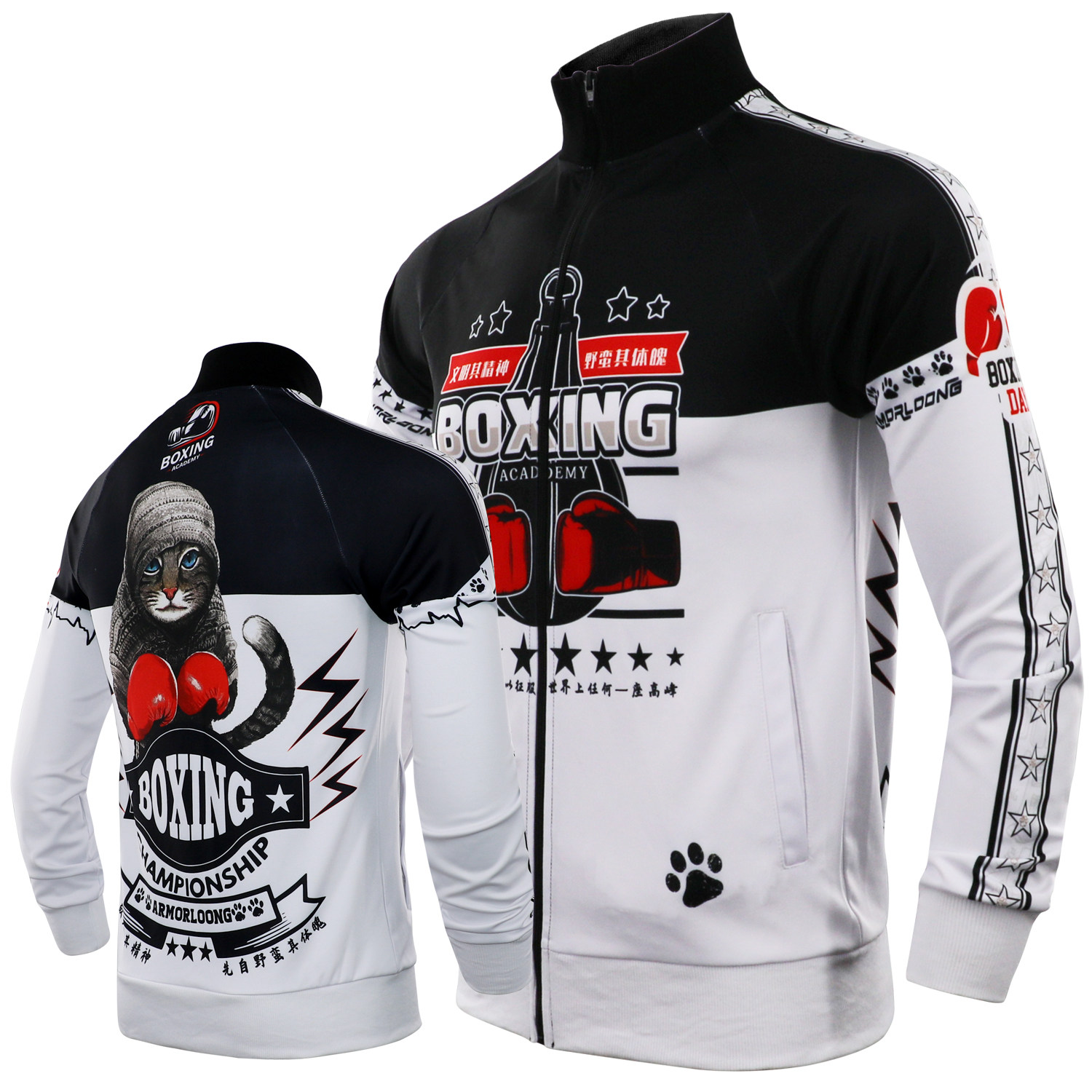 UFC MUAY THAI SUIT COMBAT FIGHTING ADULT MEN & WOMEN SPORTS TRAINING KIDS CUSTOM JACKET MMA OUTER SUIT TROUSERS