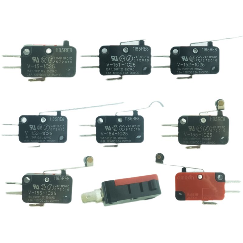 欧姆银触点行程开关V-15124-1C25微动开关限位触点脚踏开关自复位,电子元器件市场,限位开关,淘宝优惠券,粉丝福利购,淘宝优惠卷