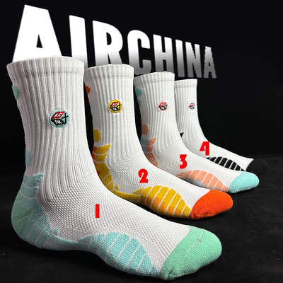 AC胶囊系列实战专业篮球袜毛巾底高筒运动精英男中筒高帮长筒