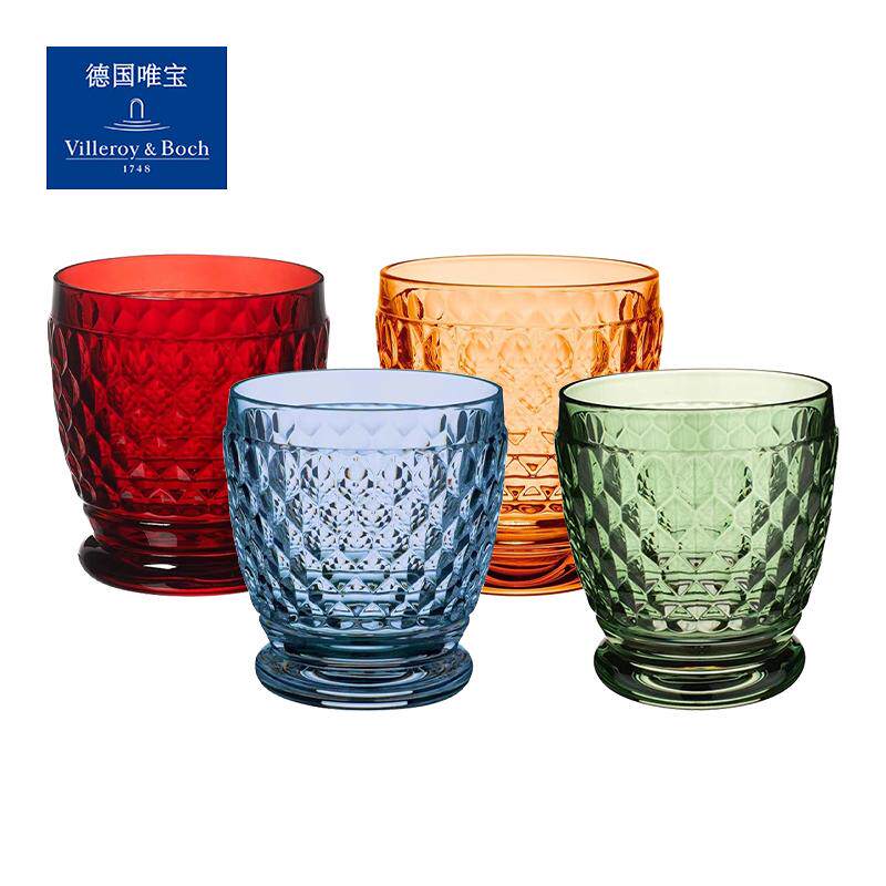德国进口villeroyboch唯宝波士顿多巴胺高级感水晶玻璃水杯高脚杯图片