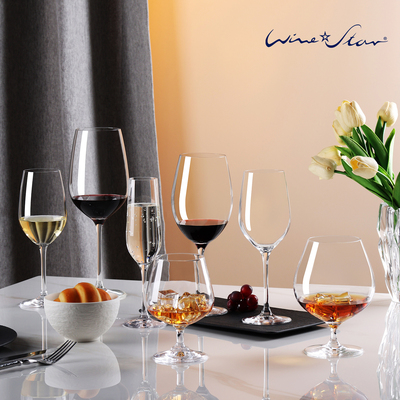 winestar水晶玻璃ivv系列高脚杯红酒杯家用创意波尔多杯白兰地杯