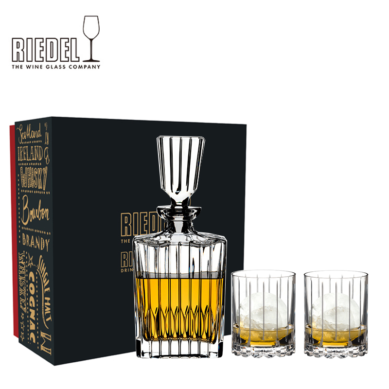 奥地利Riedel进口火焰系列水晶玻璃whisky威士忌杯洋酒杯酒具礼盒-封面