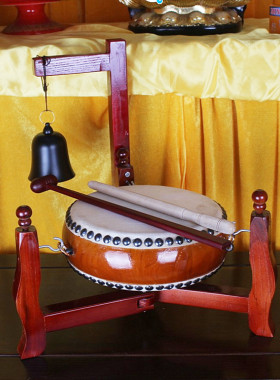 法器铃鼓三角折叠式牛皮