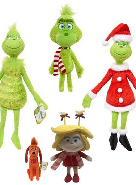 How the Grinch Stole Christmas grinch Green Monster Doll