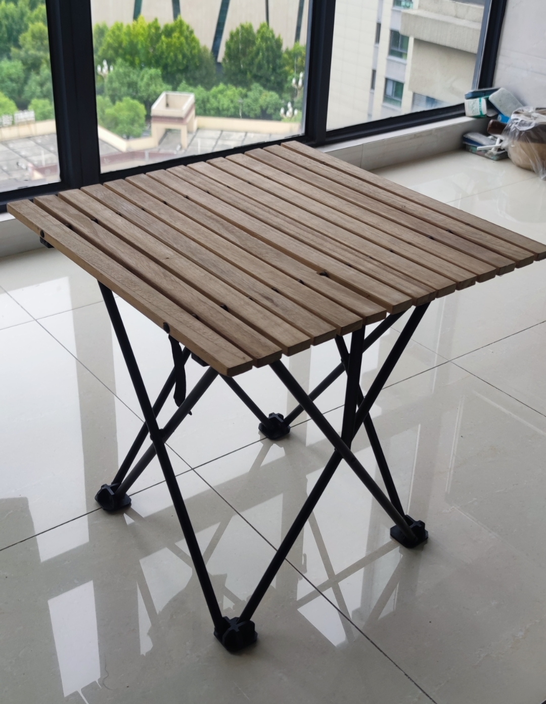 MAC出口外贸户外折叠桌野营蛋卷桌子便携式野餐桌椅摆摊露营休闲