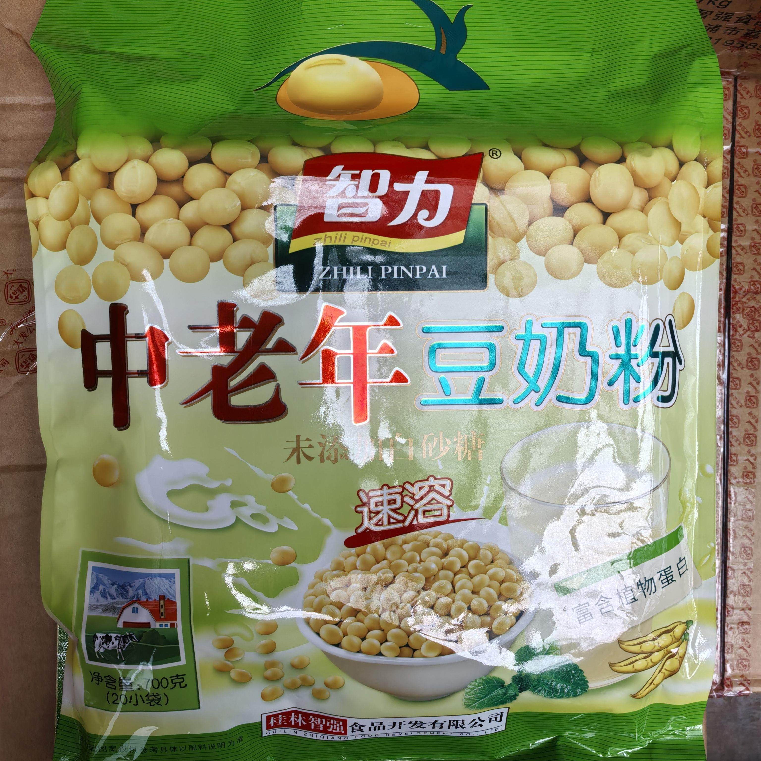 智力中老年豆奶粉高钙豆奶粉