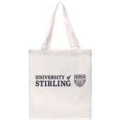 新品 Stirling斯特林大学单肩帆布包纪念品环保女中号拉链