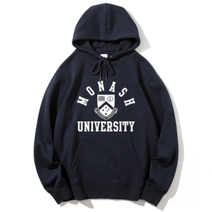 莫纳什大学套头卫衣Monash University外套莫大连帽纪念品礼物
