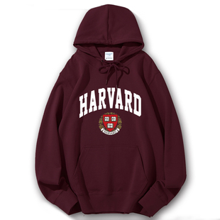 愛在哈佛大學校徽班服連帽衛衣秋冬校服HARVARD美國大學 熱賣