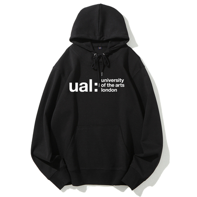UAL伦敦艺术大学加绒连帽卫衣