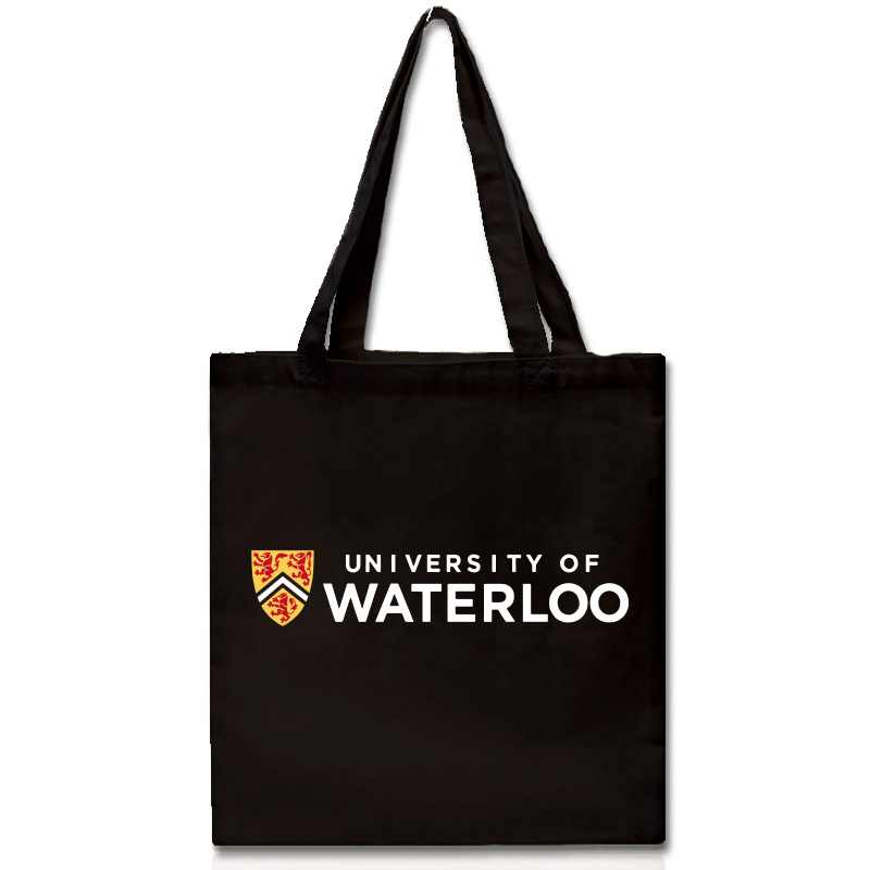 单肩纪念品中号有拉链帆布包