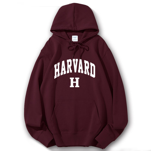 哈佛大学卫衣Harvard University纪念品外套校服套头衫男女薄款
