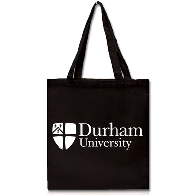 环保黑色拉链帆布包新品