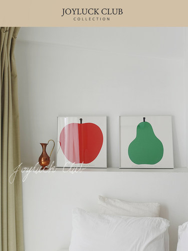 EnzoMari中古极简苹果梨小众画