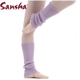 正品法国sansha三沙针织舞蹈暖腿袜套 儿童冬季保暖护腿套 KT001