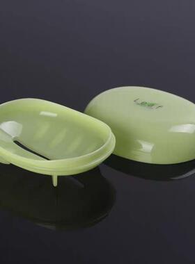 日本进口肥皂盒带盖沥水小香皂盒沐浴洗脸洁面皂盒洗衣肥皂收纳架