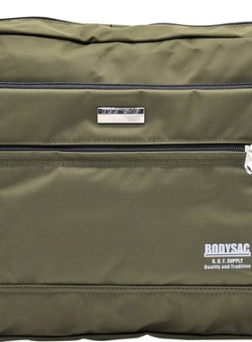 bodysac斜挎邮差包路亚钓鱼防泼水多功能休闲轻便机能包运动B1824