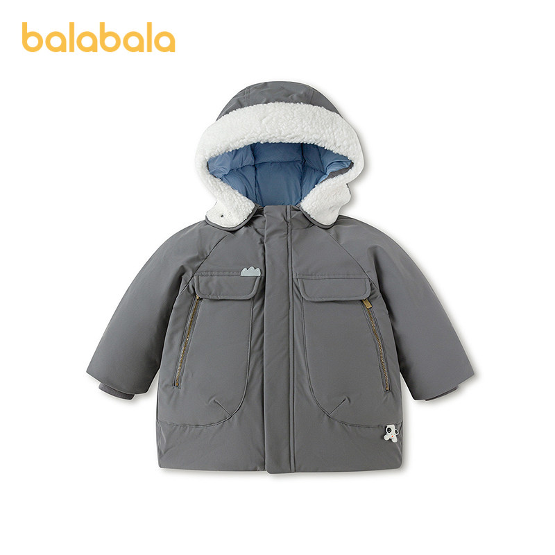 巴拉巴拉balaOne羽绒服派克上衣