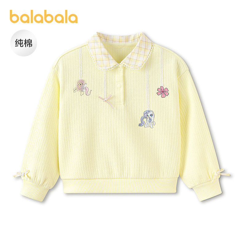 巴拉巴拉宝宝女童秋装卫衣上衣