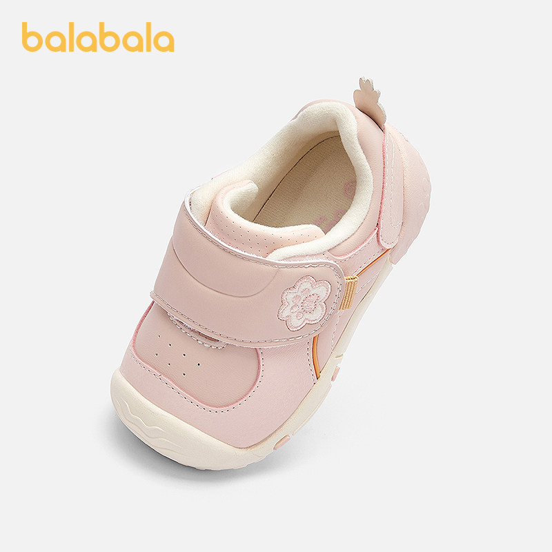 【balaOne】巴拉巴拉童鞋儿童学步鞋婴儿鞋子女童宝宝2026新冬季