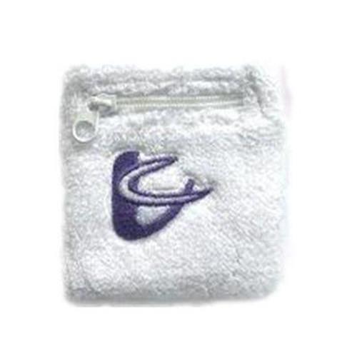 纯棉吸汗运动护腕 篮球羽毛球带拉链毛巾护腕男女健身擦汗护手腕