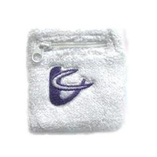 纯棉吸汗运动护腕 篮球羽毛球带拉链毛巾护腕男女健身擦汗护手腕