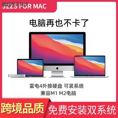 苹果14-2款Mac Mini M1M3台式机电脑加装扩容1TBSSD闪存固态议价