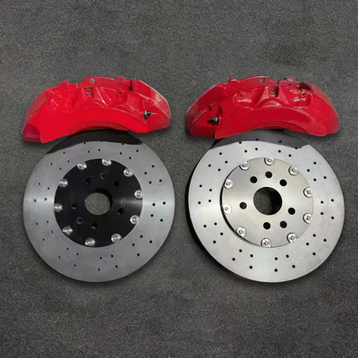 适用于路虎揽胜发现4发现3改装碳陶瓷刹车碟卡钳6活塞