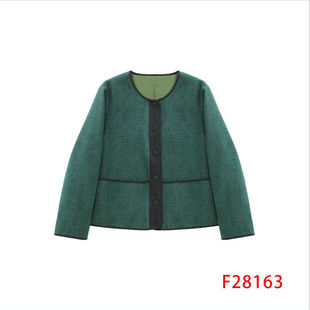 凤轩阁 2025新款 新中式柞蚕丝棉服外套 28163