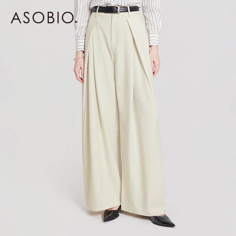 【尹建国博主推荐】Asobio2026年春挺括休闲裤通勤西装裤女009