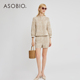立领长袖 衬衫 上衣条纹短裤 ‘绣’Asobio度假风套装 两件套132 139