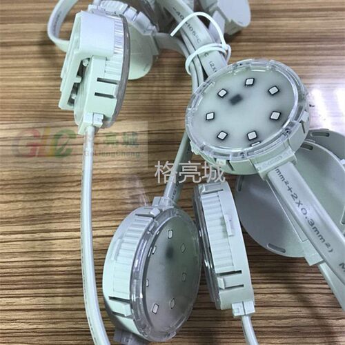 DMX512点光源 3535六灯D50全彩LED点光源工程亮化高瑞专用点光源