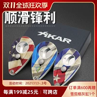 БЕСПЛАТНАЯ ДОСТАВКА АМЕРИКАНСКИЕ НОЖЕНТЫ Сигары XIKAR XI2 Сигарный режущий нож, портативный снег плюс зажим 201USA